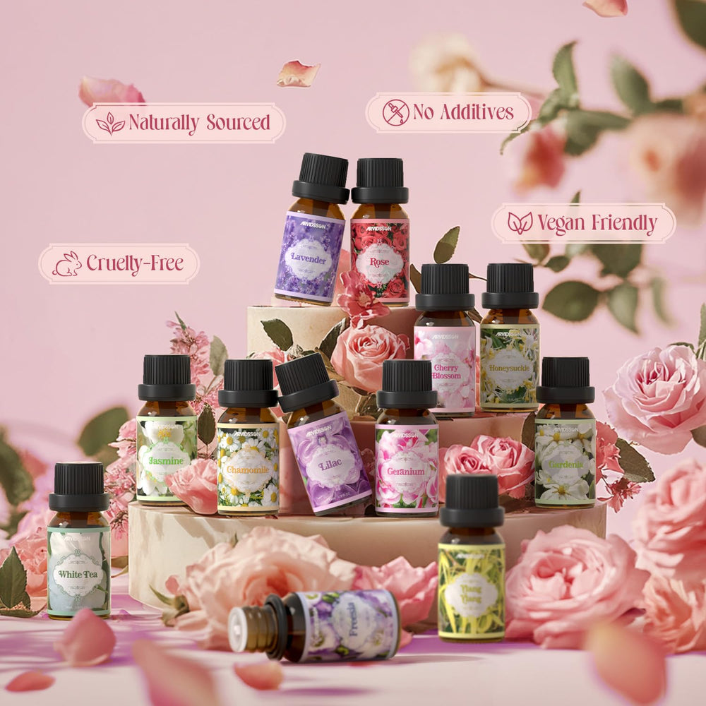 ARVIDSSON jasmine oil bottle ideal for aromatherapy and soothing ambiance.