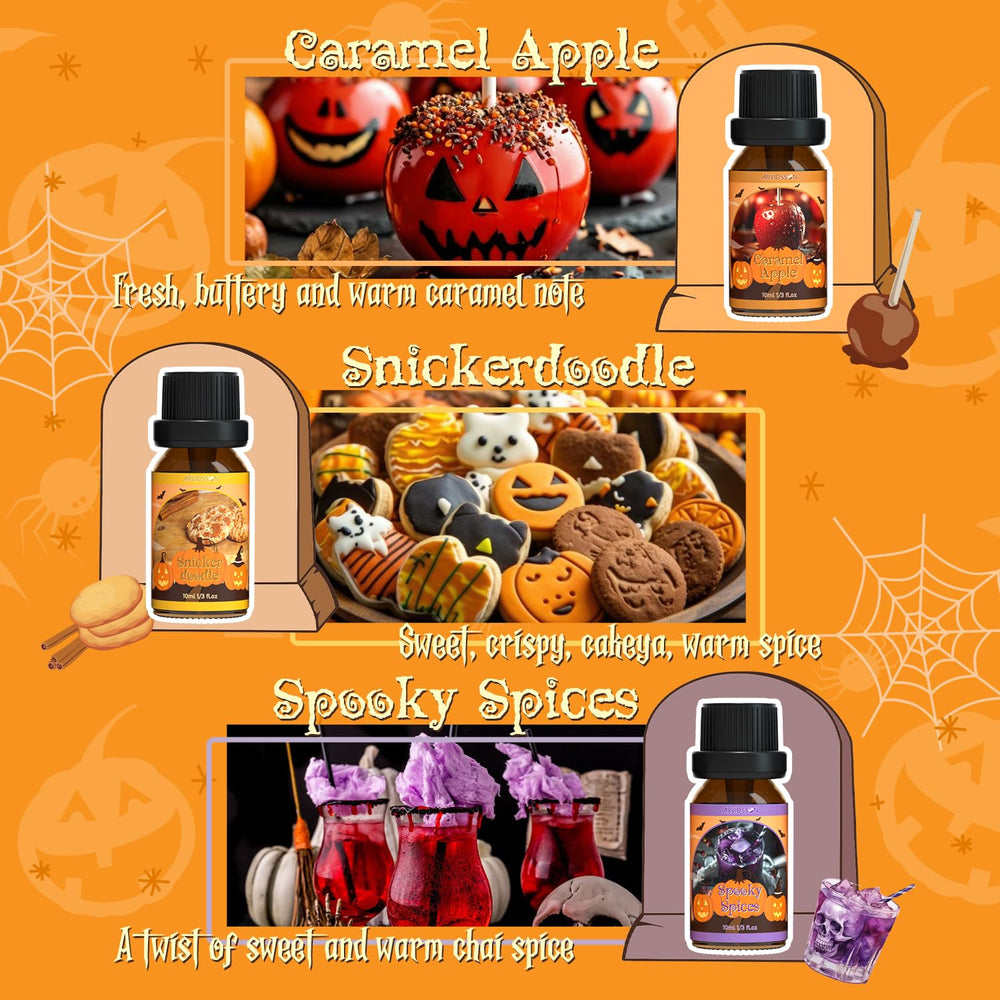 ARVIDSSON Candy Corn fragrance oil delivers playful Halloween notes via diffuser