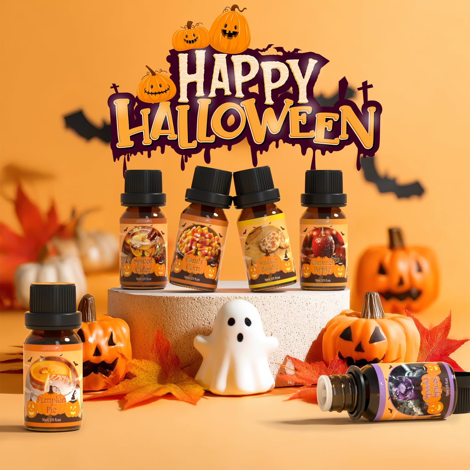 ARVIDSSON Spiced Cider fragrance oil for warm autumn vibes in the diffuser