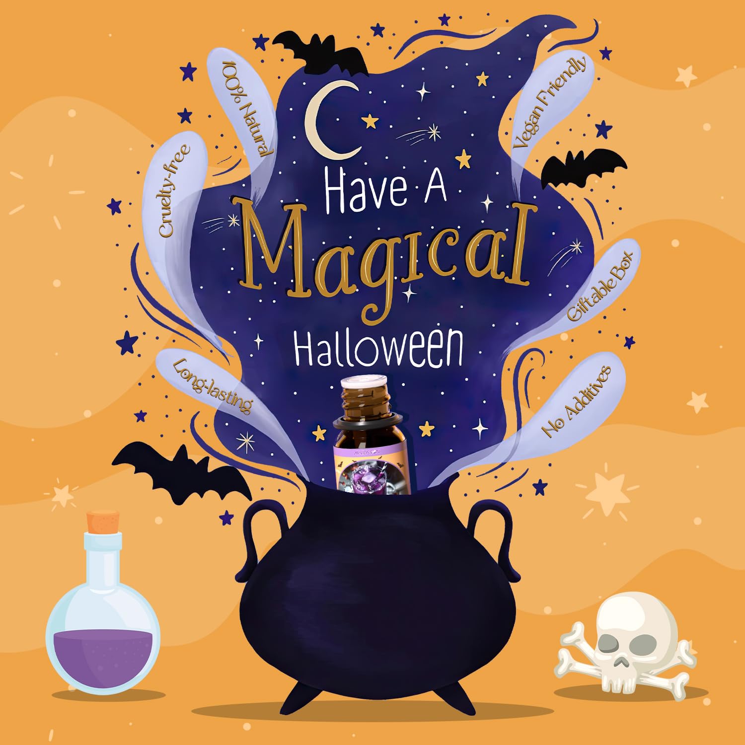 ARVIDSSON Spooky Spices fragrance oil creates a mysterious Halloween atmosphere