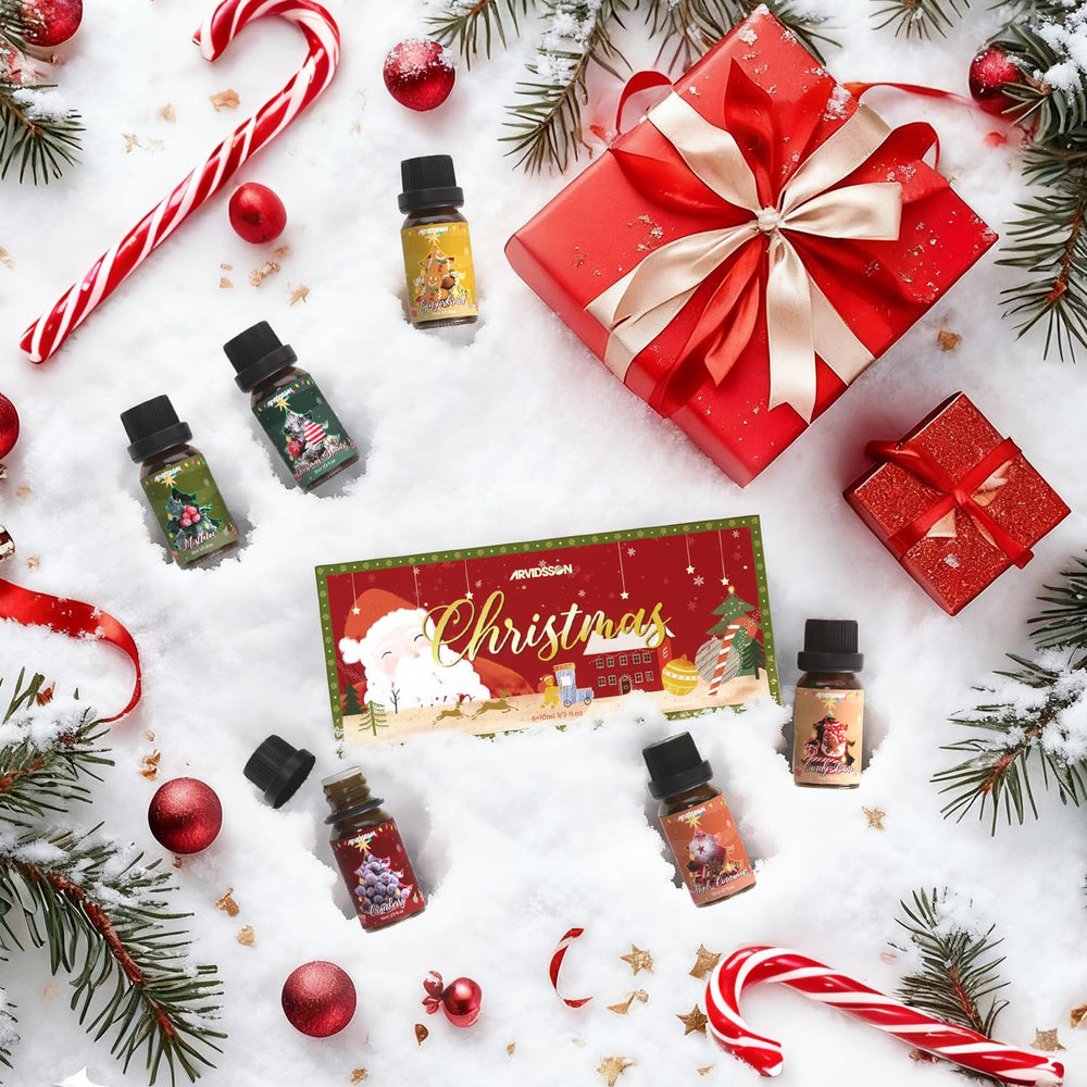 ARVIDSSON holiday diffuser oils to elevate candles, soaps, and room scents