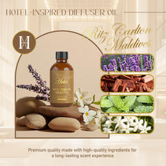 ARVIDSSON Hotel Diffuser Oil dropper cap enables precise application.