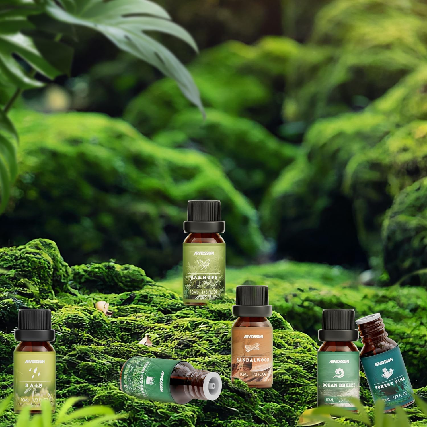 ARVIDSSON Oakmoss bottle adds earthy notes