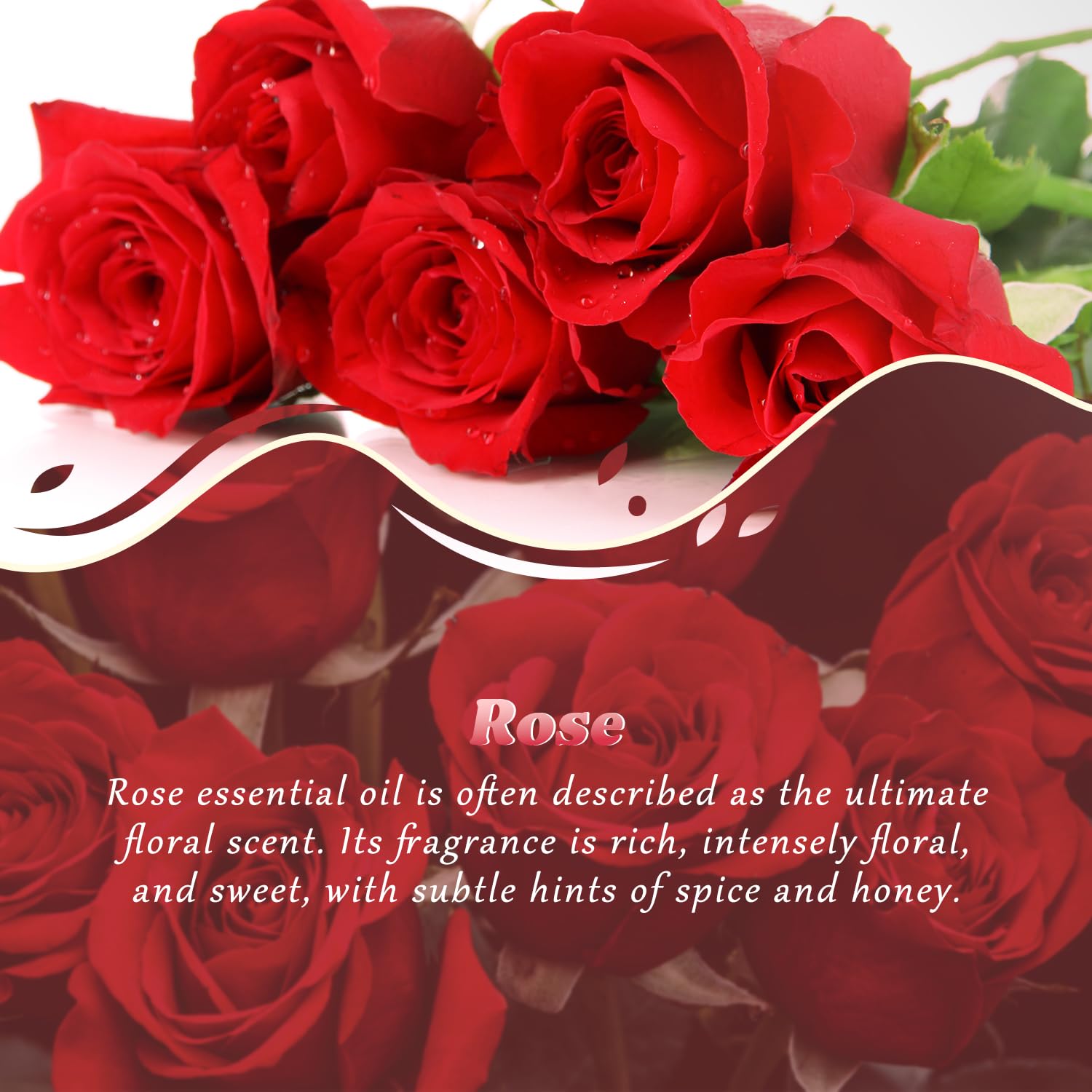 ARVIDSSON Rose Essential Oil used in perfume blends for subtle floral notes