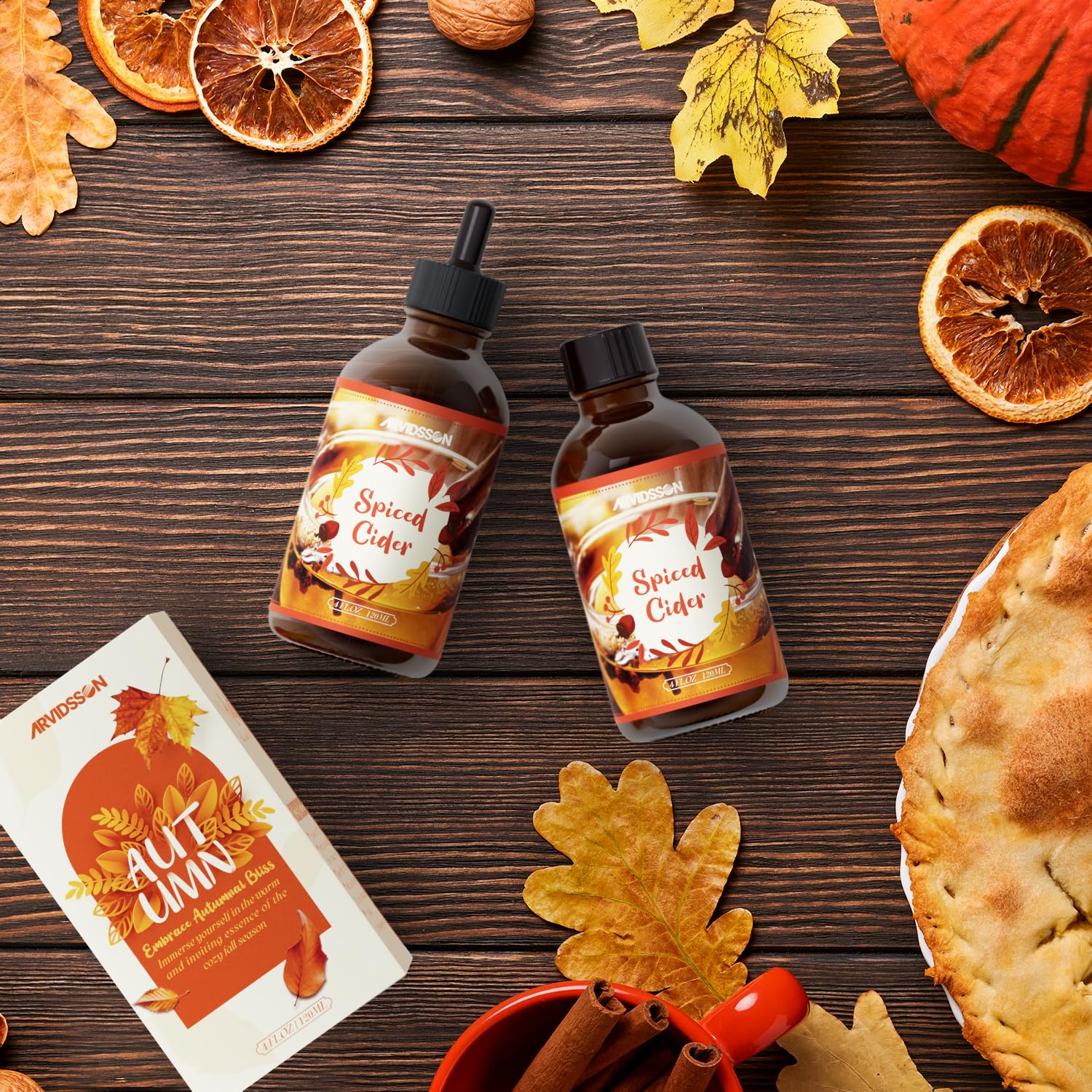 ARVIDSSON Spiced Cider gift packaging suitable for autumn gifting