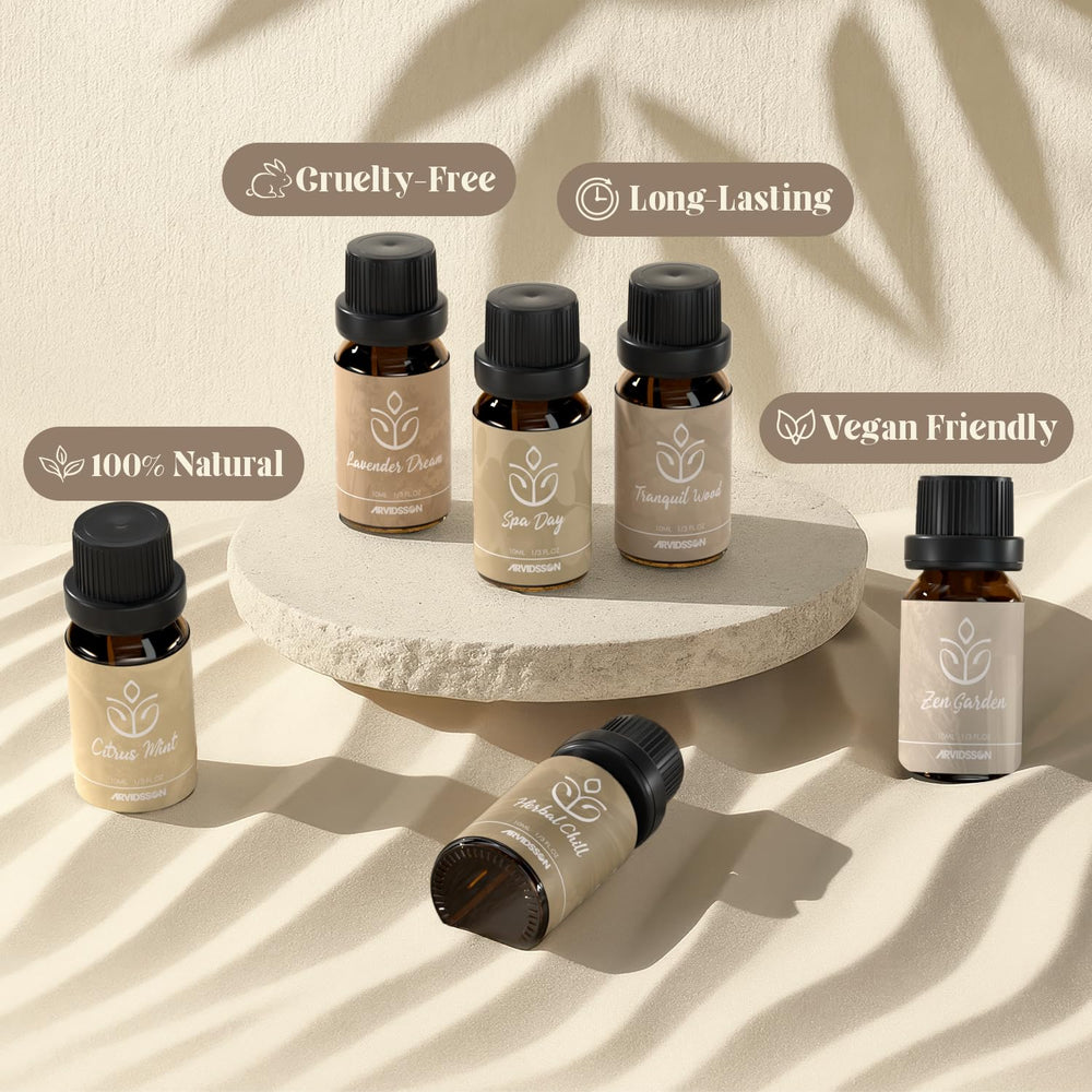 ARVIDSSON Tranquil Wood bottle for grounding ambiance