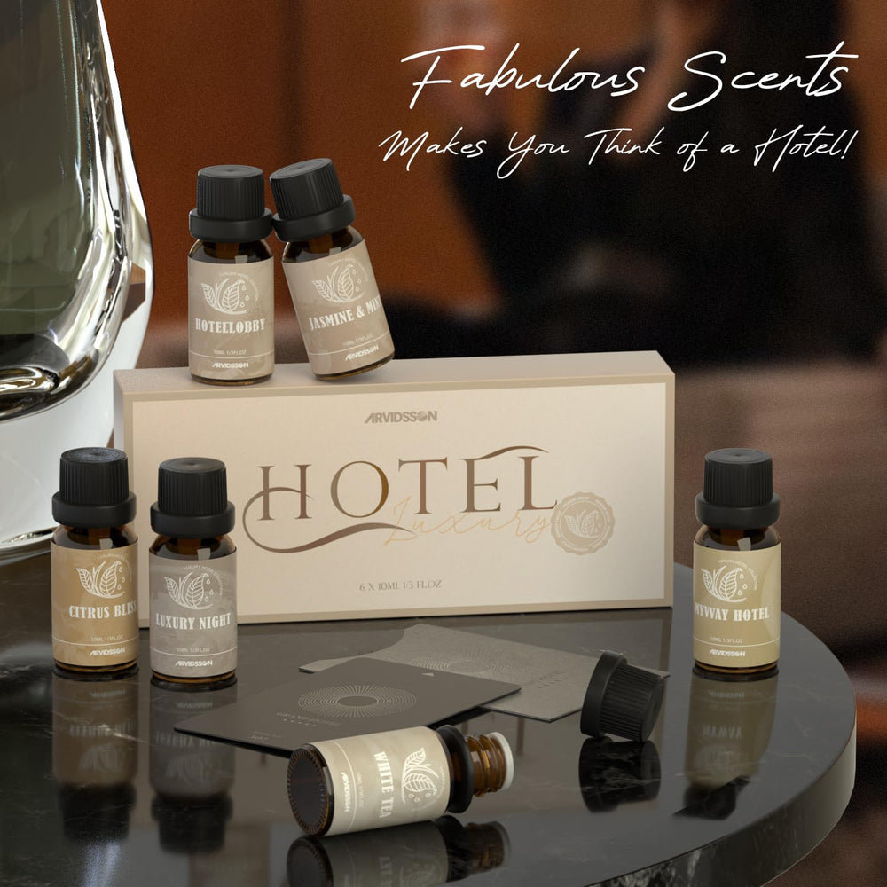 ARVIDSSON White Tea diffuser oil bottle for calm, clean spaces.