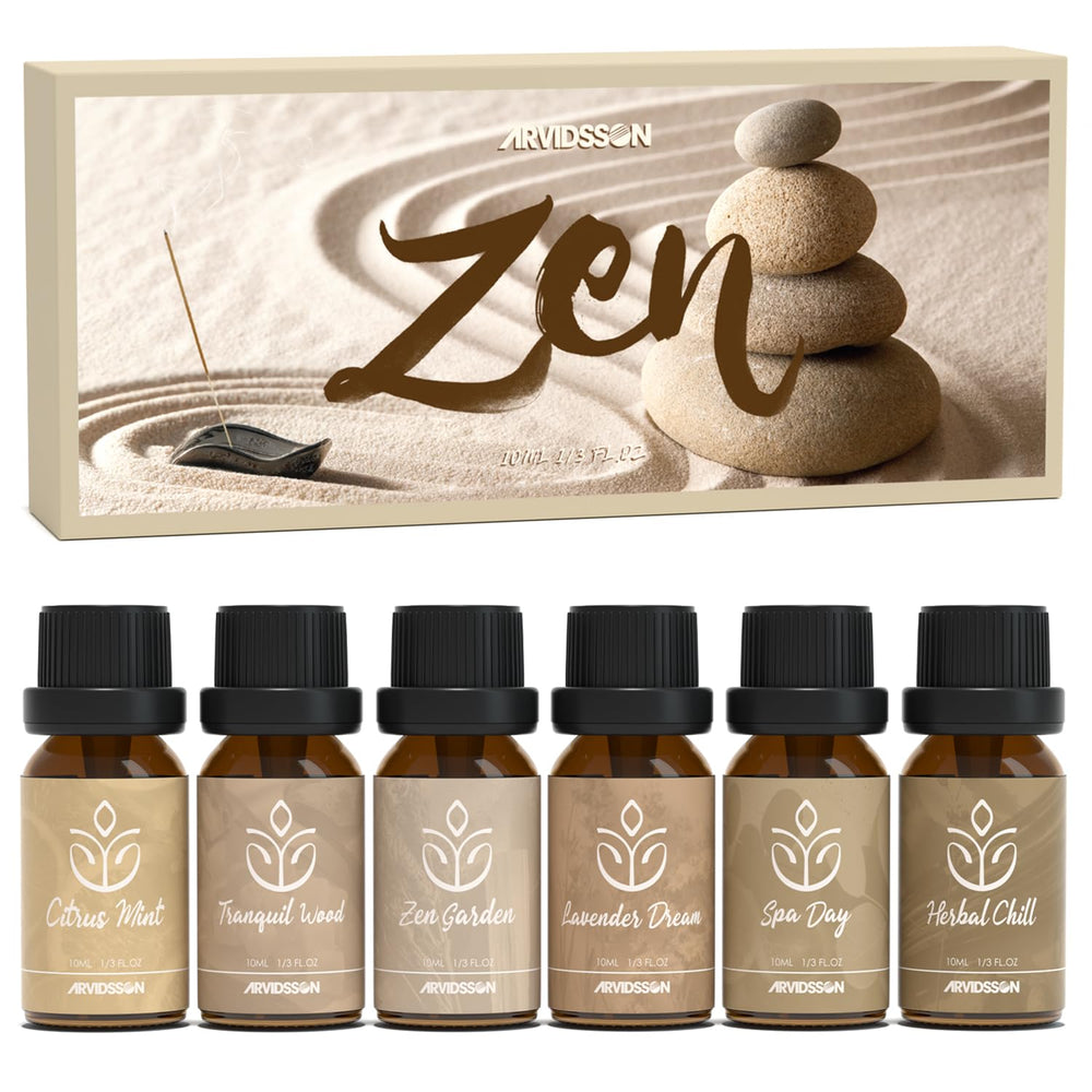 ARVIDSSON Zen Garden oil bottle for calming diffuser sessions