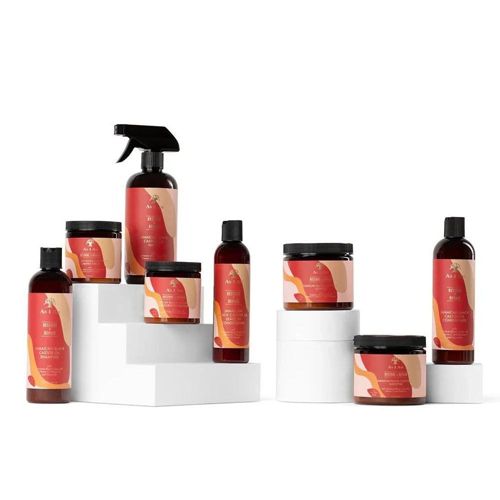 Frizz control with As I Am Curling Creme on curly hair