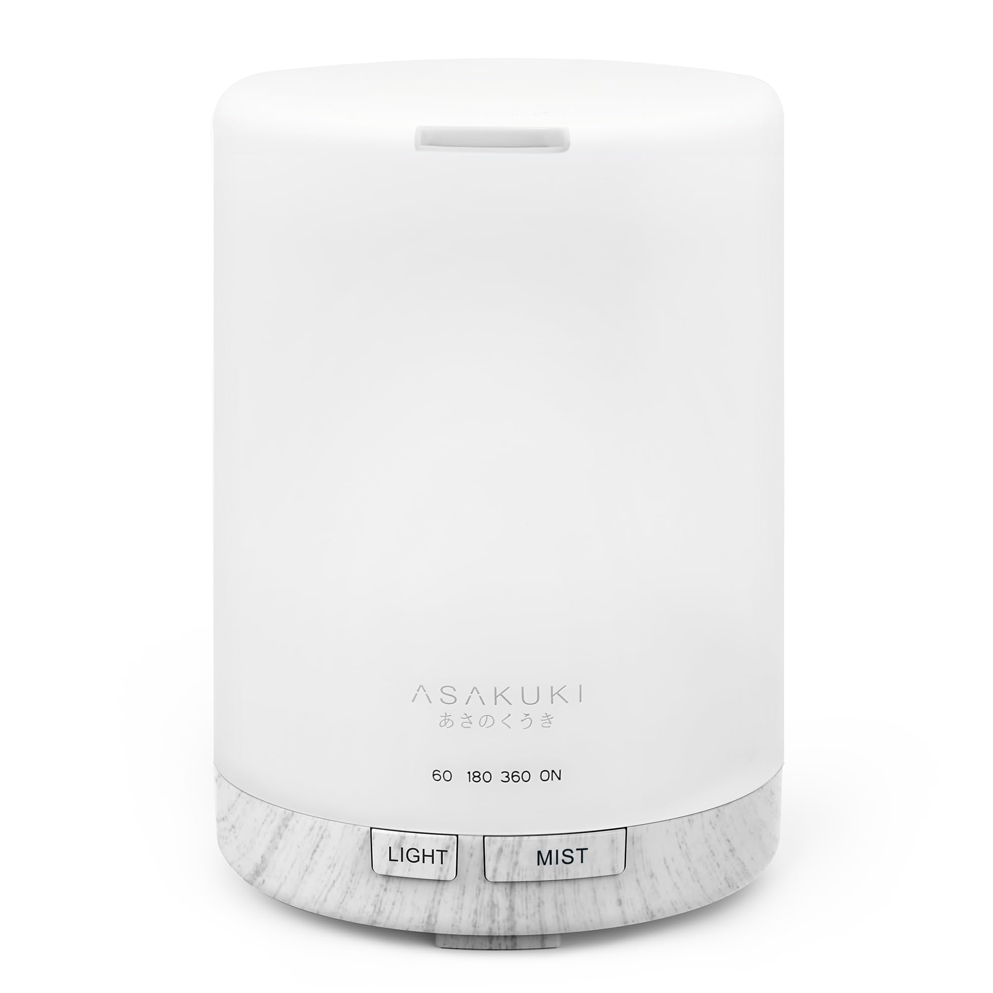 ASAKUKI 300ml diffuser emitting mist for calming home ambiance