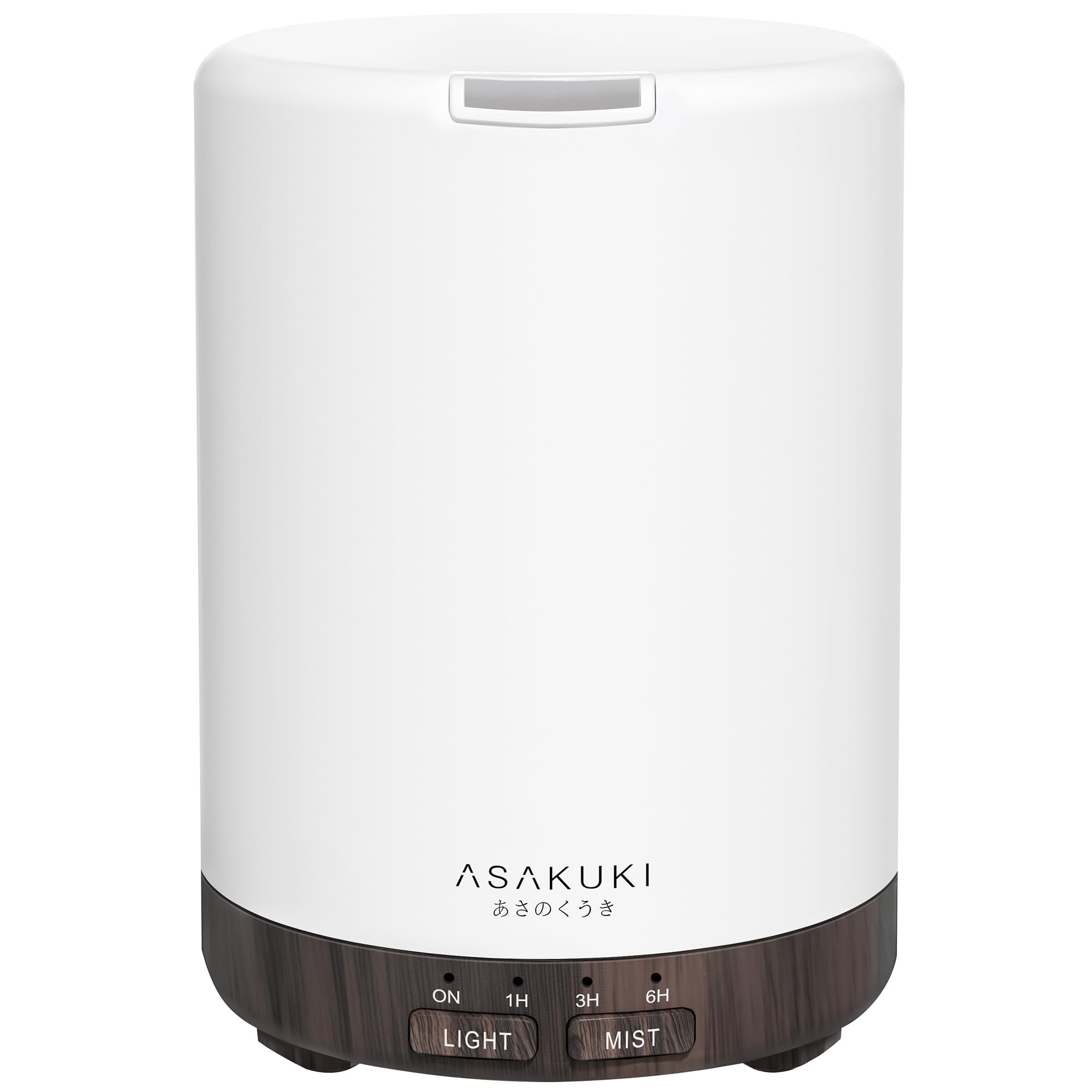 ASAKUKI 300ml diffuser top view showcases compact design for serene spaces.