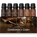 ASAKUKI Essential Oils Set – 6×10ml Cologne-Inspired Unisex Diffuser Oils