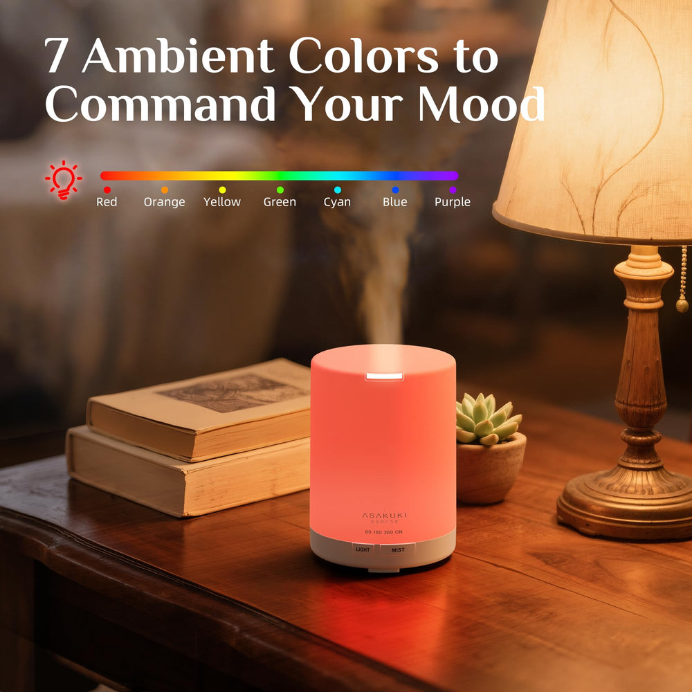 ASAKUKI diffuser built with baby-safe PP materials.