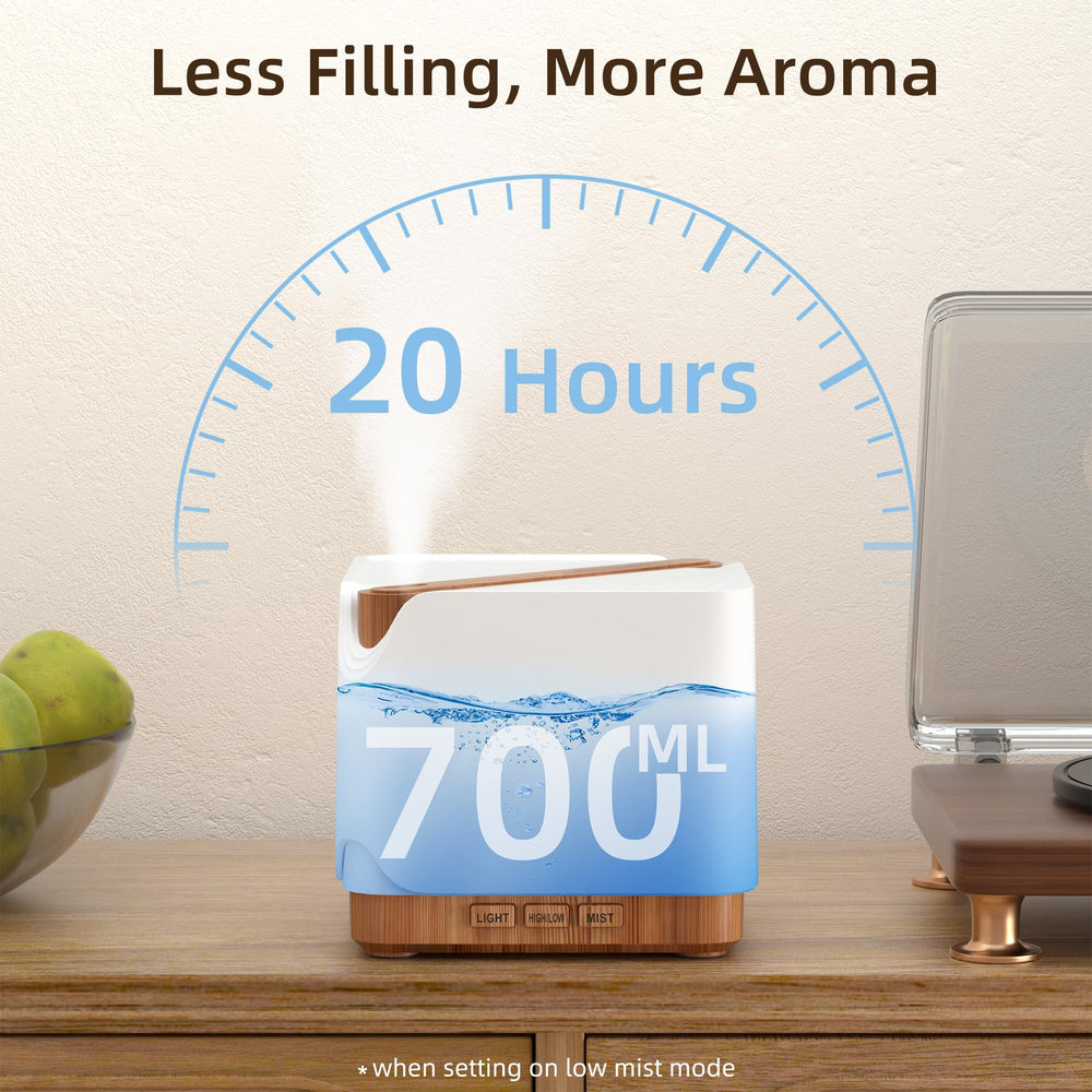 ASAKUKI diffuser doubles as a humidifier for drier rooms.