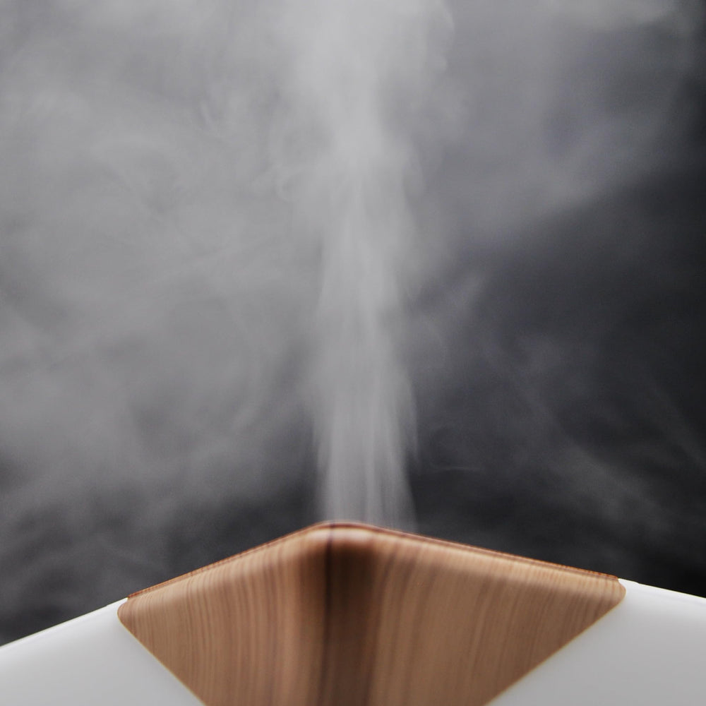 ASAKUKI diffuser night mode: light can be turned off during sleep.