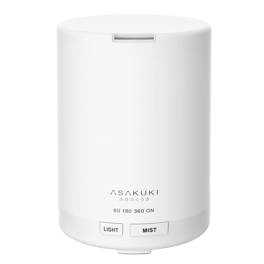 ASAKUKI essential oil diffuser with 300ml tank for long lasting fragrance.