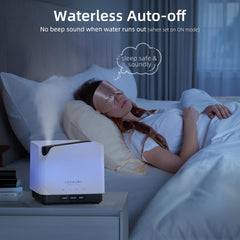 ASAKUKI essential oil diffuser auto-off feature ensures safe operation