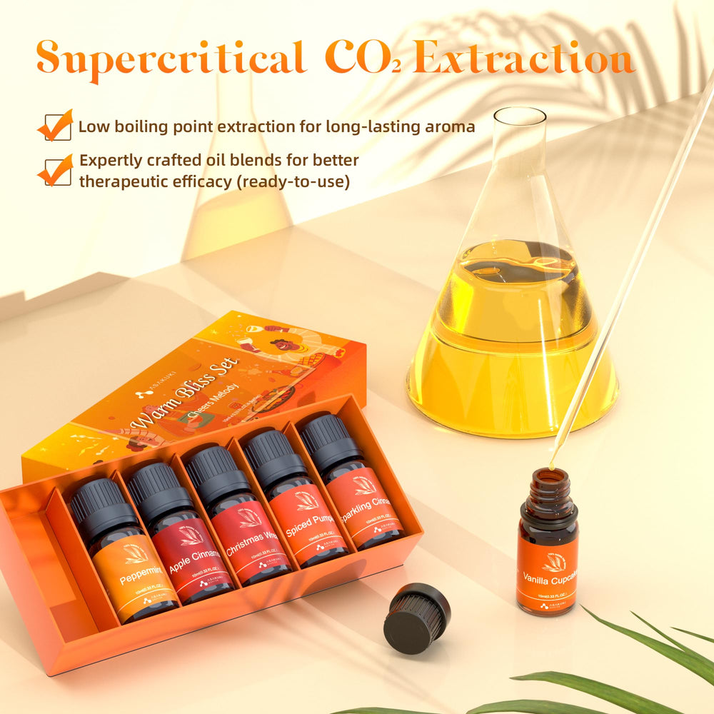 ASAKUKI Warm Bliss collection box image for gifting and easy scent coordination.
