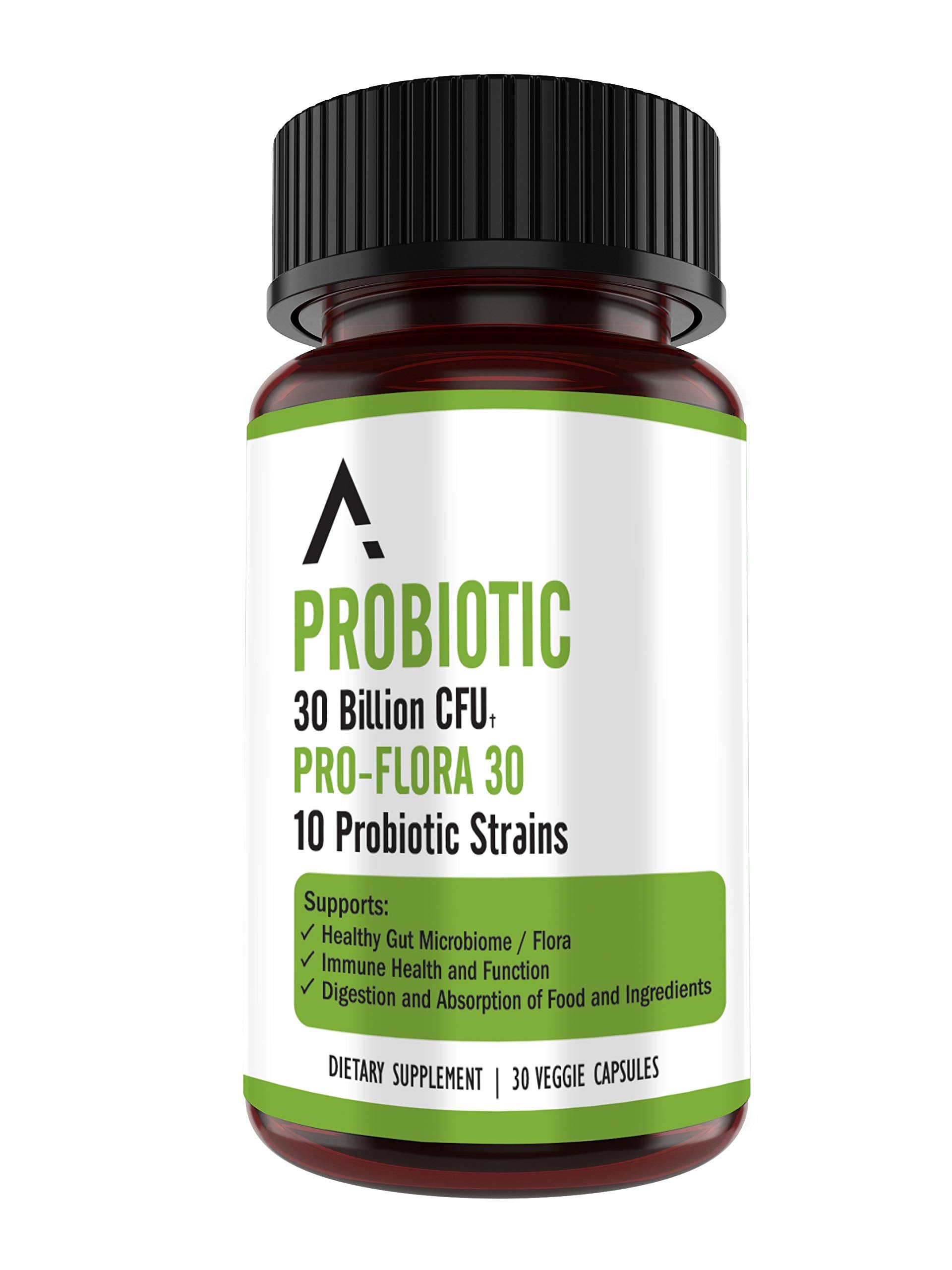 Ascendant Nutrition Bacillus Subtilis Probiotic bottle pour shows easy handling for daily digestive balance.