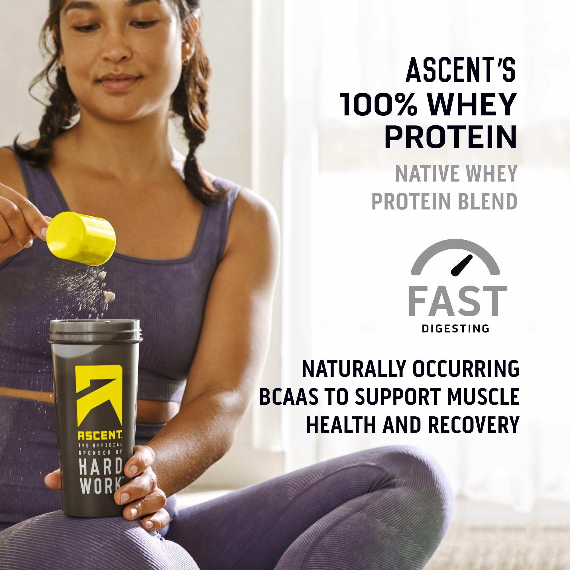 Stevia-sweetened natural flavor for a clean taste.