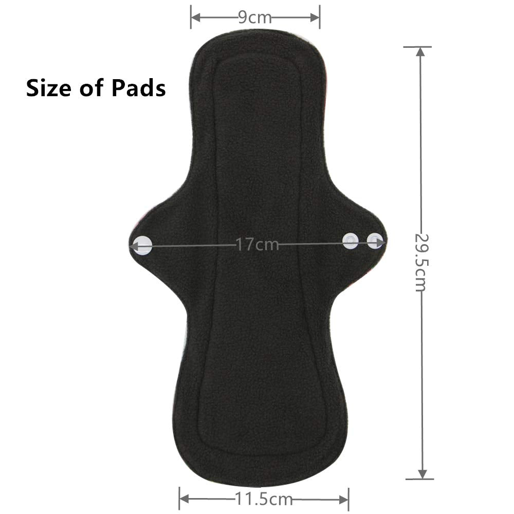 Folded pad inside waterproof mini bag for discreet transport