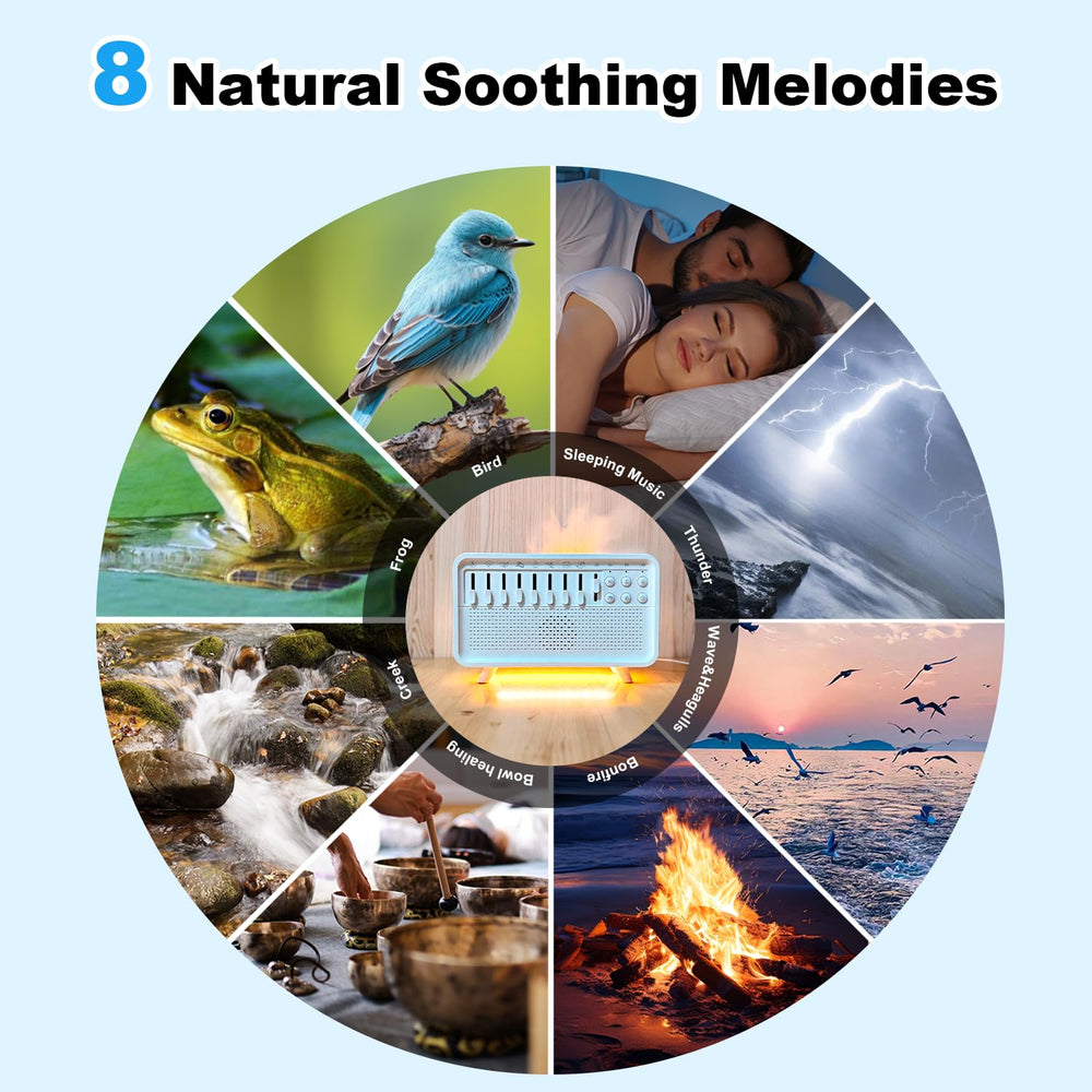 ASFHJP waves ambient sounds image demonstrates gentle ocean tones for focus and calm.