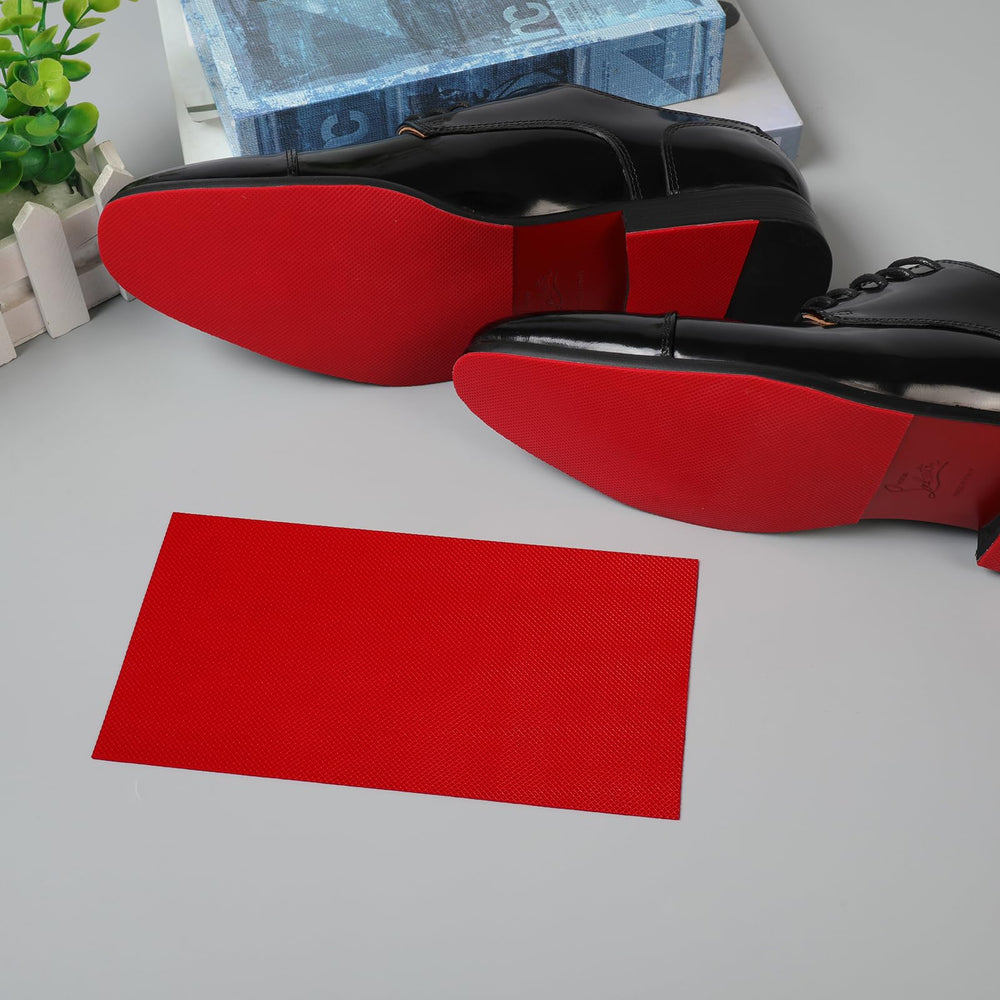 Ashoesert anti-slip pad on red bottom for improved traction