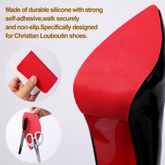 Ashoesert Louboutin-style protector pad preserves red soles