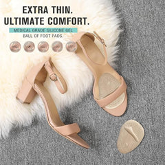 Ashoesert heel pad insert reduces slipping and friction for foot protection.