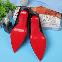 Ashoesert louboutin-heel-protector-adhesive applied, enhances grip and reduces slipping on smooth floors.
