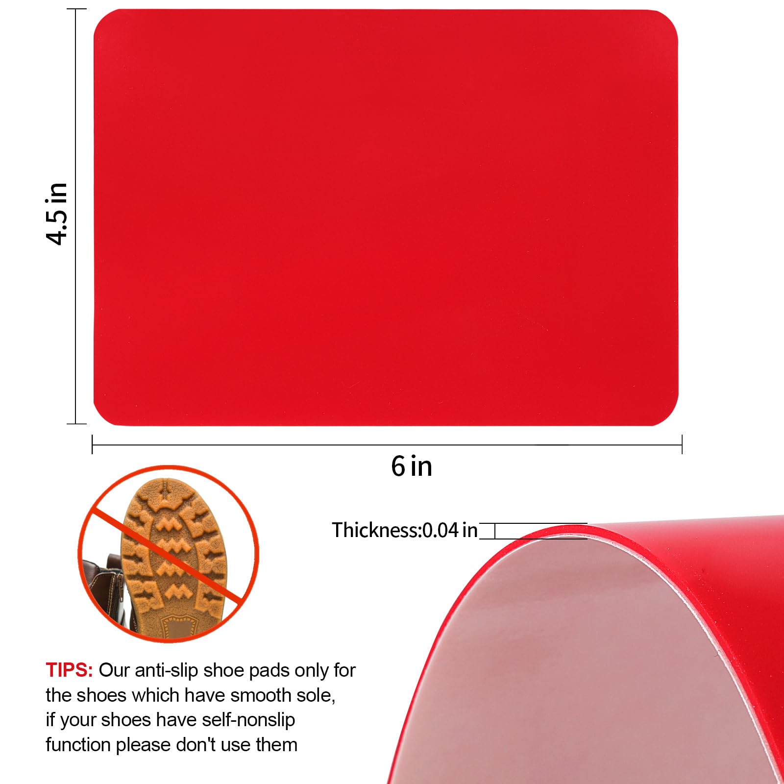 Ashoesert shoe-bottom-protector-easy-apply protects sole from scuffs during wear.