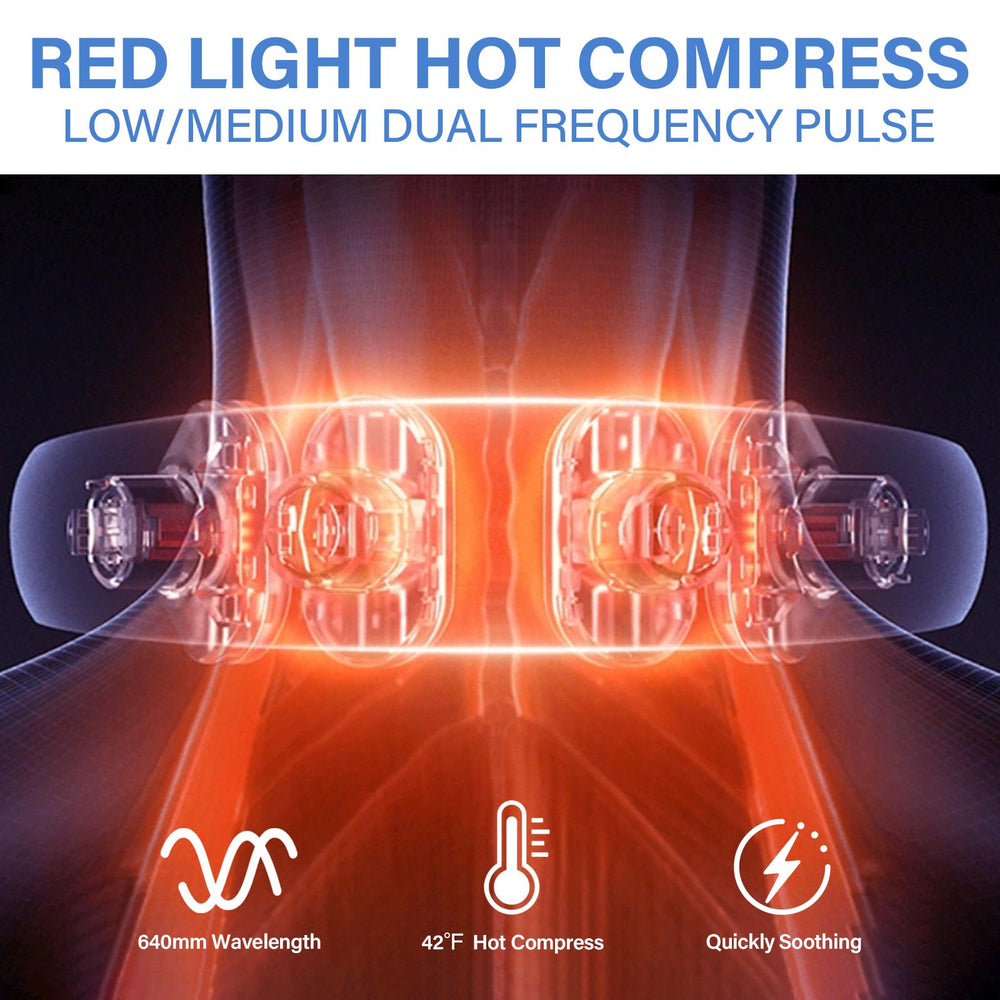 asomooh neck massager with 15 intensity settings for personalization