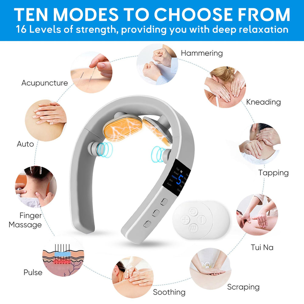asomooh neck massager compact size fits in a bag