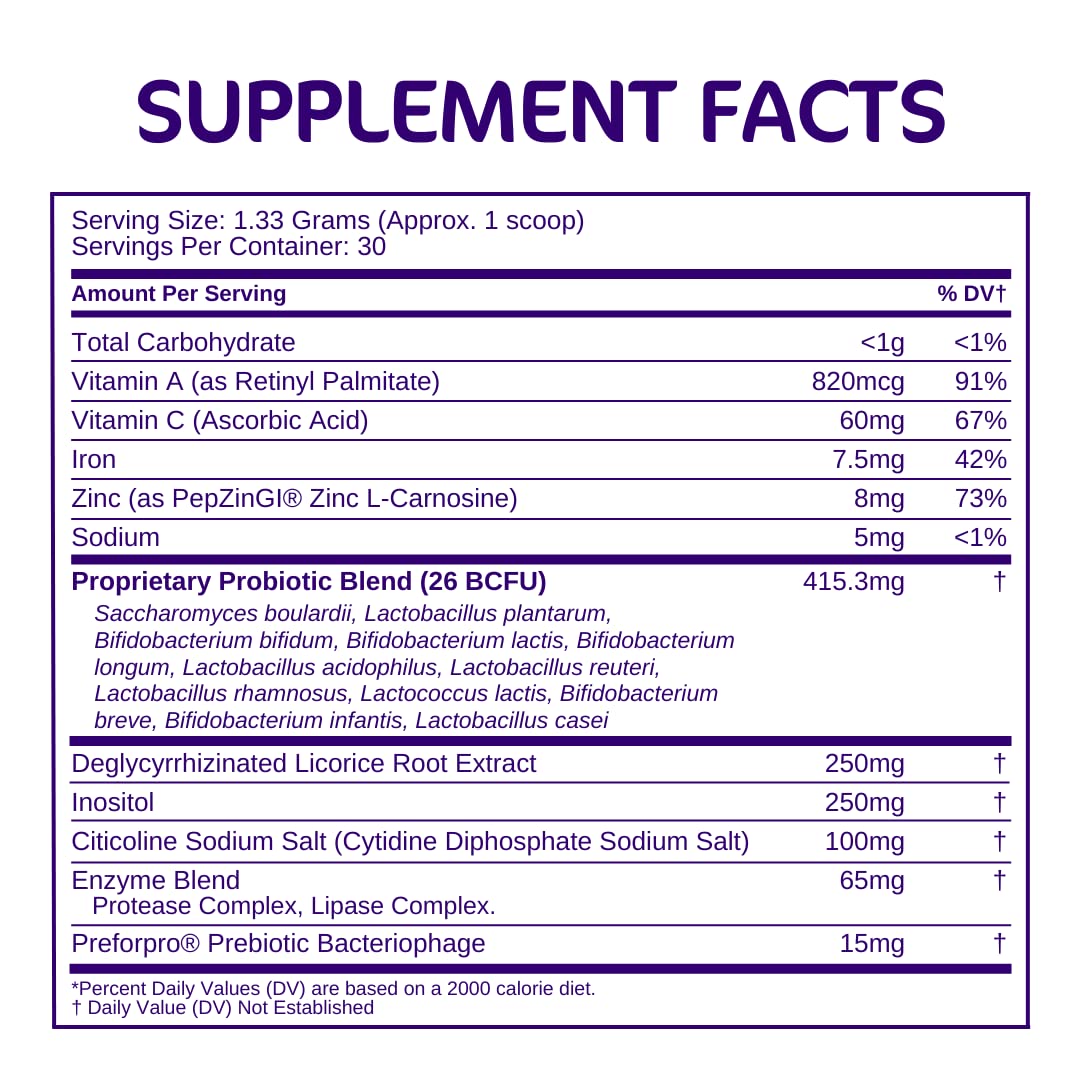 Bio-Heal Pro+ powder being dispensed for easy daily use