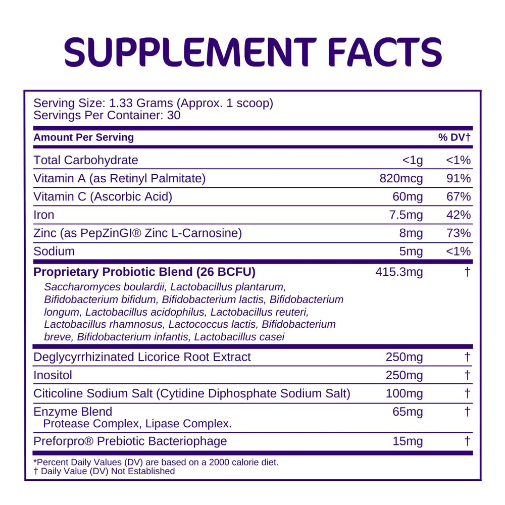 Bio-Heal Pro+ powder being dispensed for easy daily use