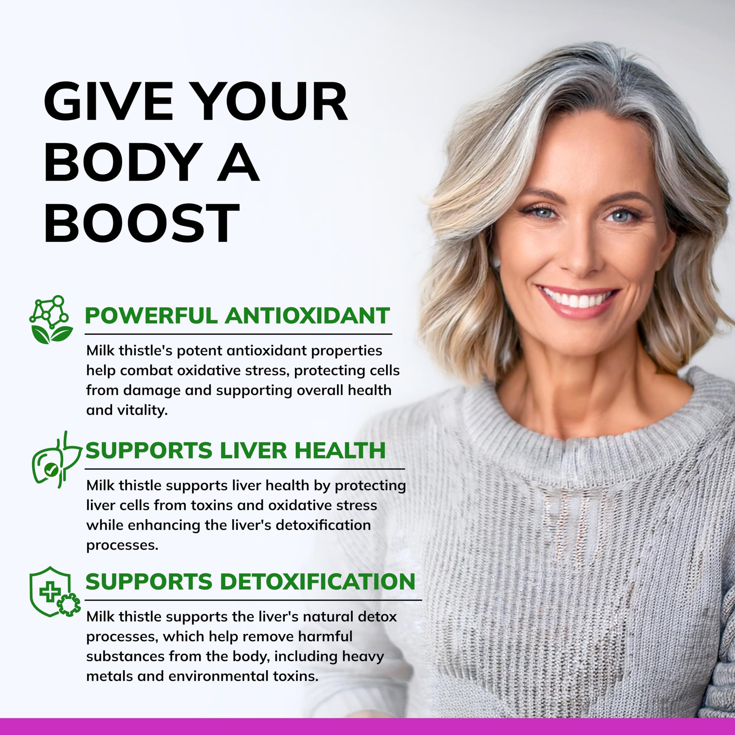 Morning routine with aSquared Milk Thistle for daily wellness.