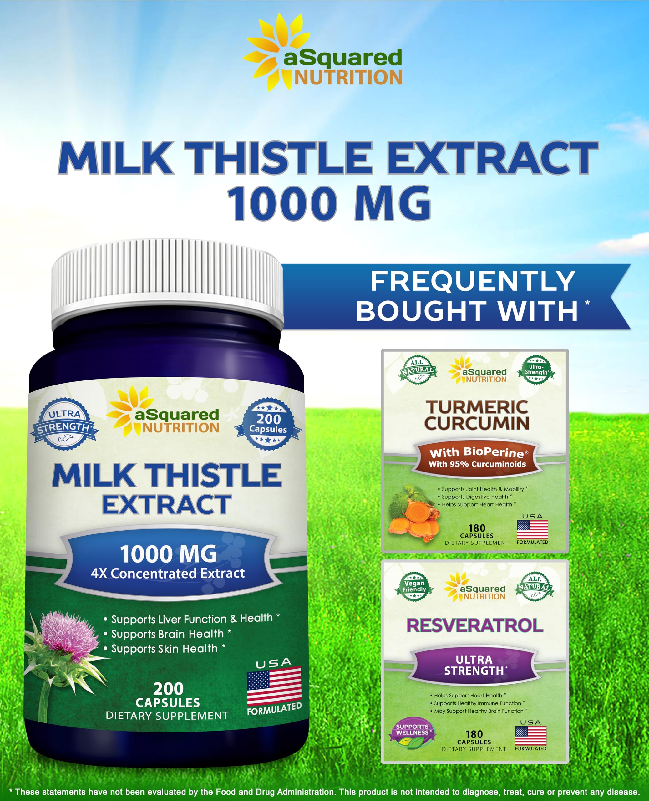 Daily detox ritual with Milk Thistle capsules.