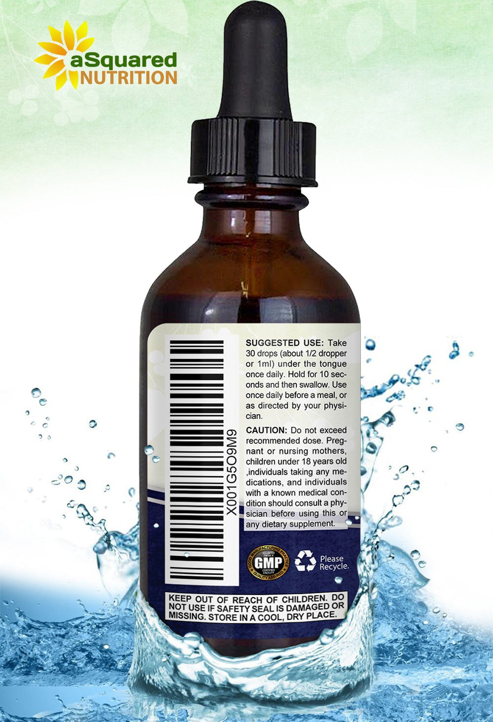 asquared nutrition 60-serving bottle on a desk suggesting long-lasting supply