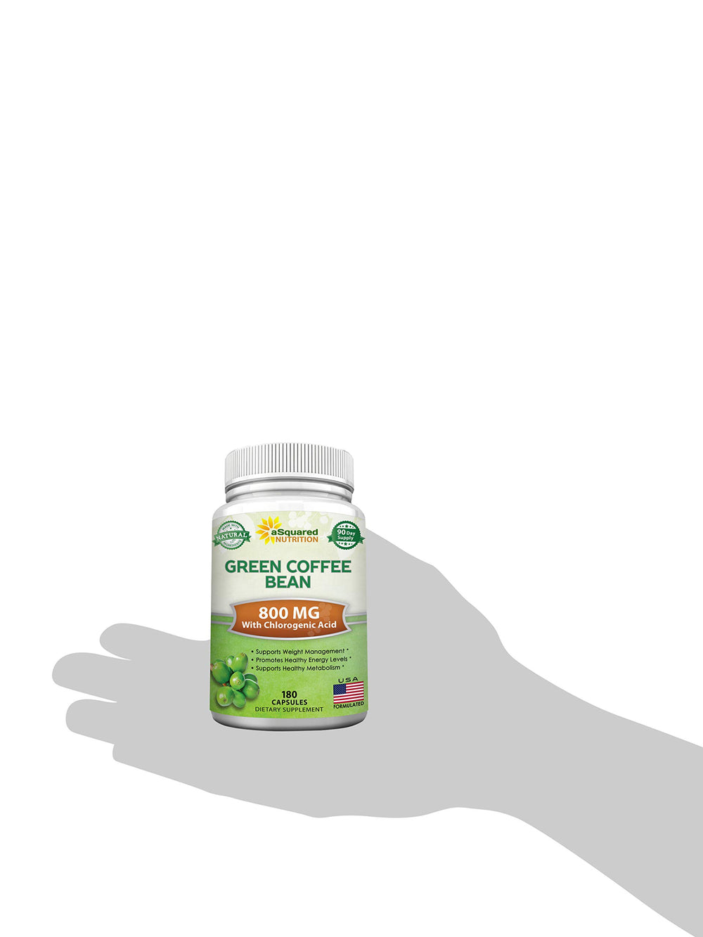 aSquared Nutrition 90-day supply packaging for steady daily wellness routine