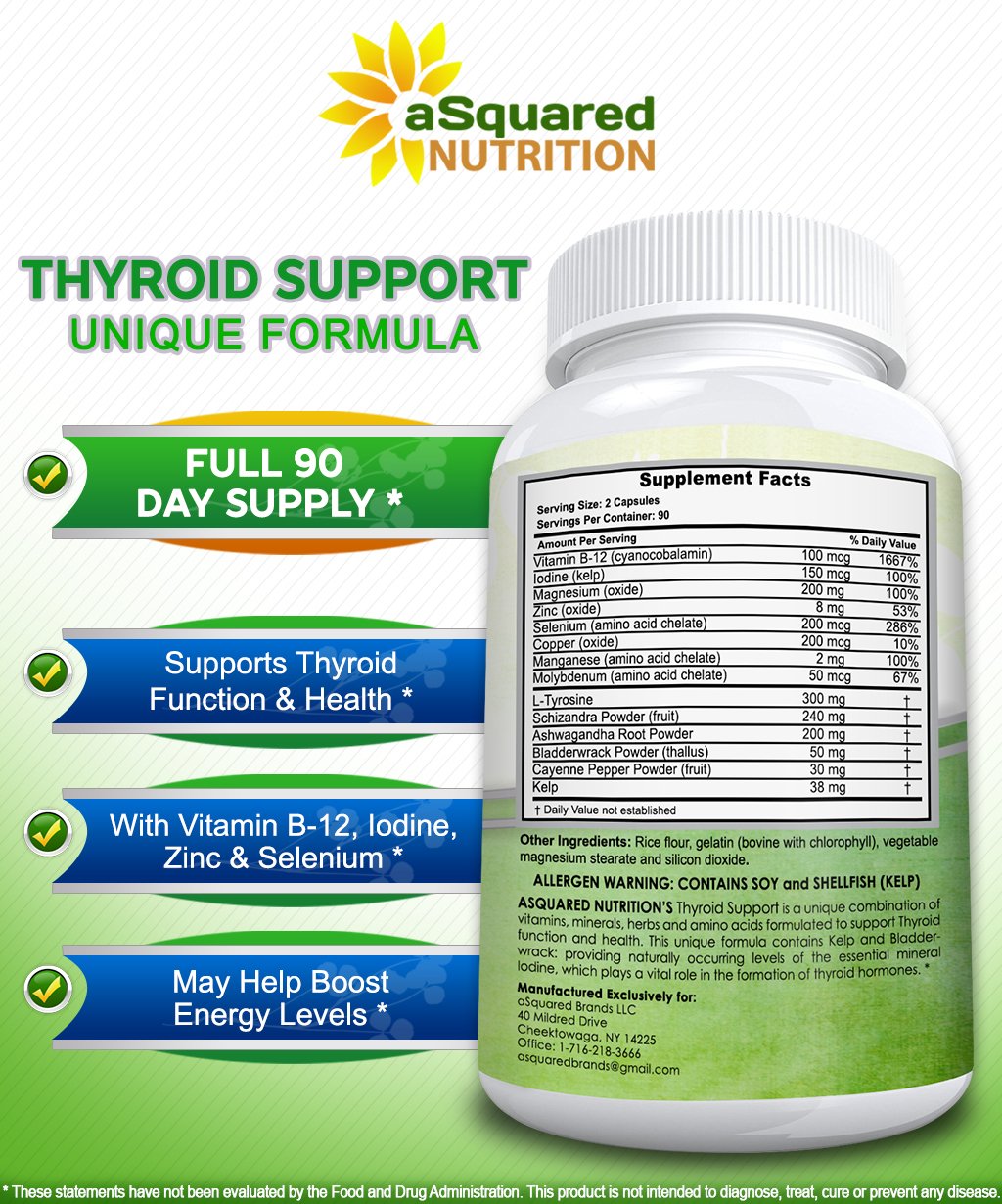 aSquared Nutrition ashwagandha and L-Tyrosine capsules closeup for focus and resilience