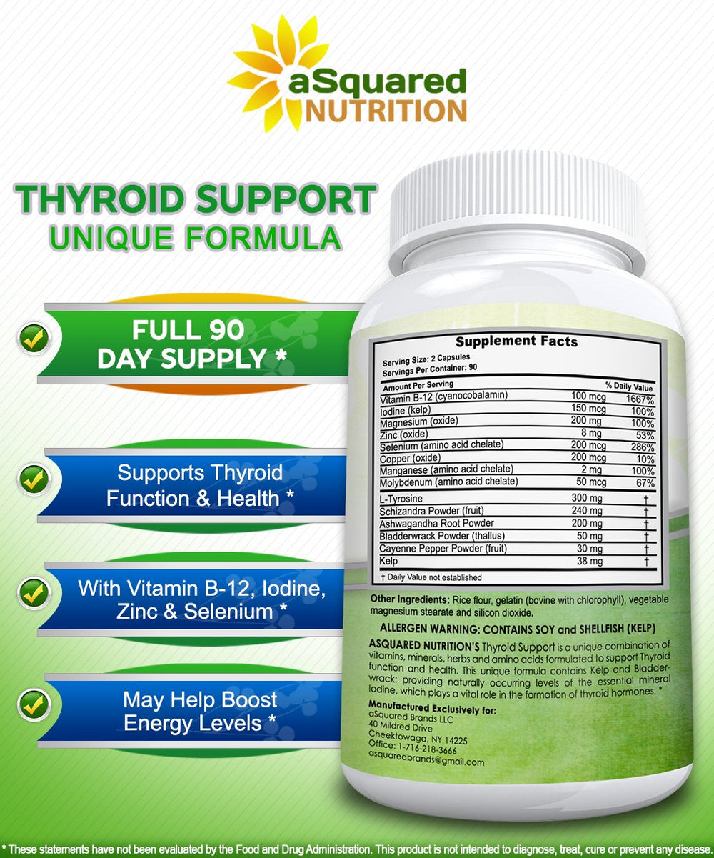 aSquared Nutrition ashwagandha and L-Tyrosine capsules closeup for focus and resilience