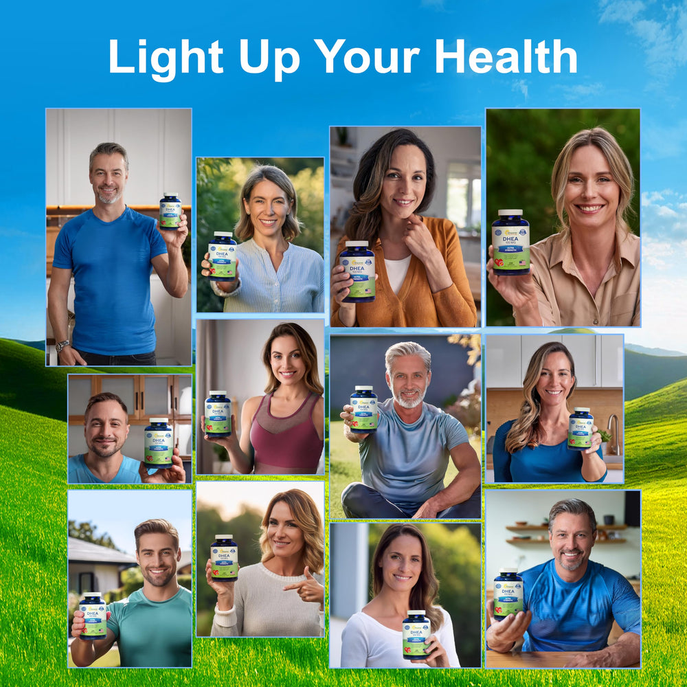 Asquared Nutrition DHEA 100mg bottle label detail emphasizing purity.