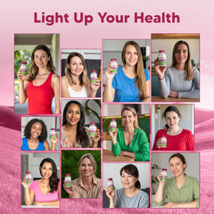 Asquared Nutrition Probiotics for Women capsule with seaweed prebiotic fiber supports gut flora balance.