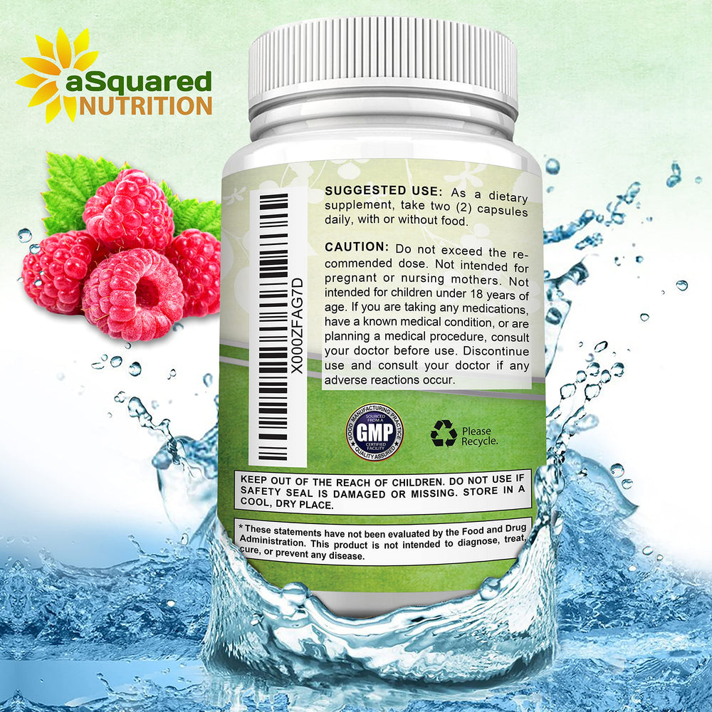 Front of box showing 180 capsules and 3 month supply claim.