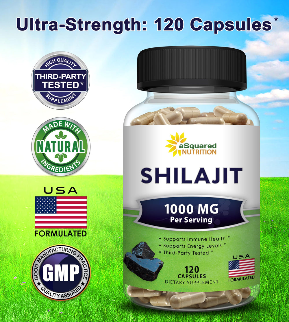 aSquared Nutrition Shilajit bottle seal signaling freshness and quality control