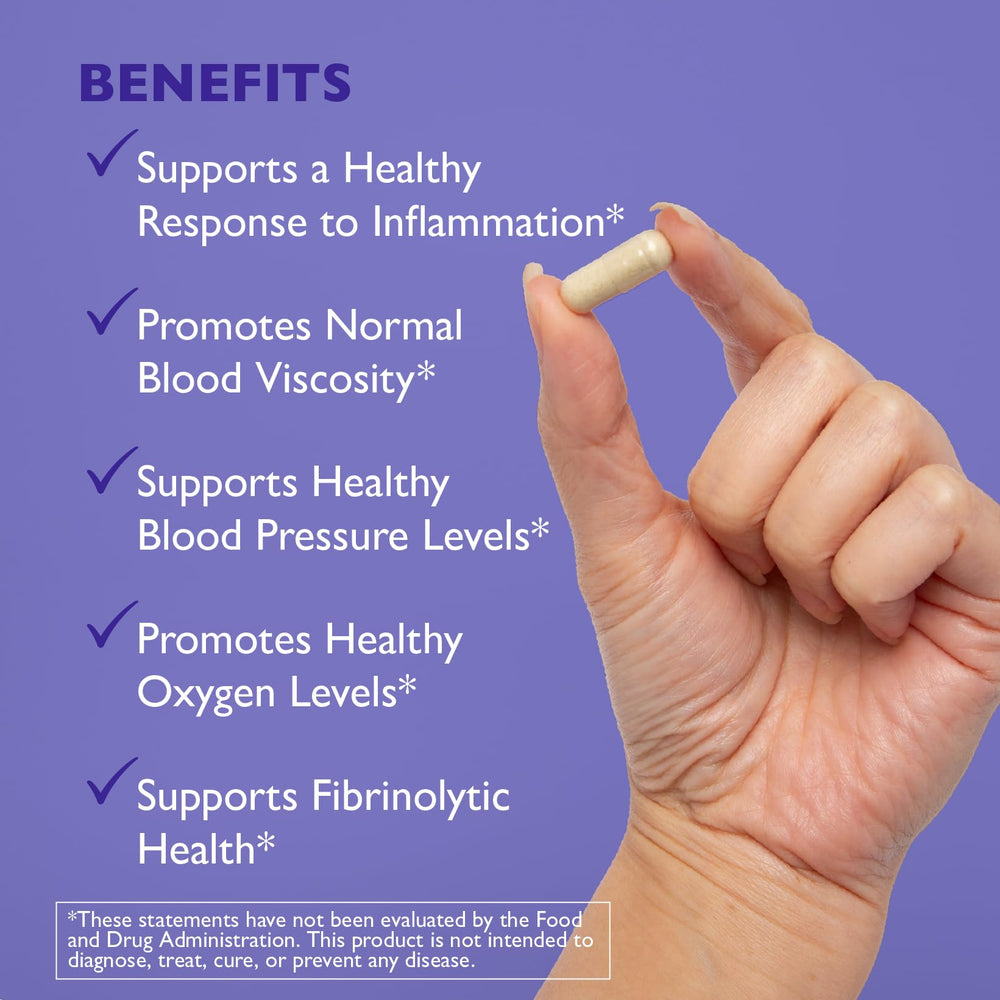 AST Enzymes Serracor-NK dosage spoon with capsules for easy daily regimen.