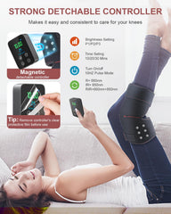 Astarexin knee wrap battery unit with 3000 mAh capacity.