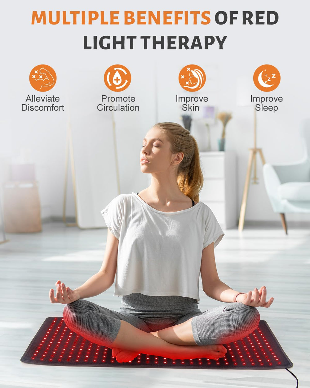 Astarexin pad includes pulse options 10Hz and 40Hz