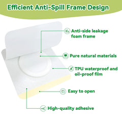 Leak-proof adhesive edge keeps AstraVox patch secure during activities.