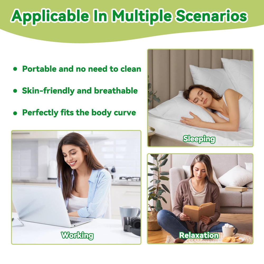 Skin-friendly breathable material of AstraVox patch for discreet wear.
